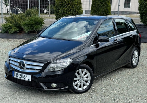 Mercedes-Benz Klasa B cena 36900 przebieg: 224000, rok produkcji 2012 z Oborniki małe 781